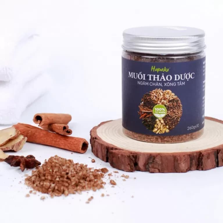 Muối ngâm chân thảo dược